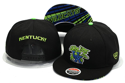 Kansas State Wildcats Black Snapback Hat YS 0528